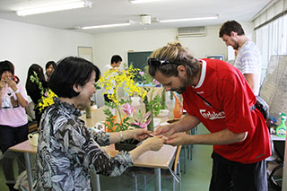 ikebana lesson