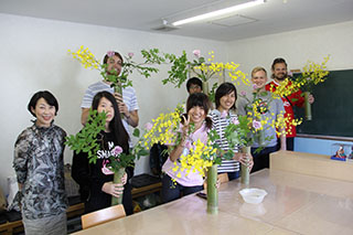 ikebana lesson