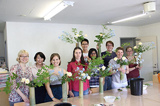 ikebana lesson